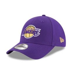 Czapka z daszkiem New Era 9FORTY Youth LA Los Angeles Lakers. Fioletowe czapki męskie New Era, bez wzorów. Za 98.00 zł.