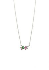 Elli Naszyjnik z kamieniem Damski Kryształami Szklanymi Różowy Jasnozielony Niebieski 925 Sterling 45 cm Naszyjniki 1 ct. Czerwone naszyjniki damskie Elli, srebrne. Za 228.99 zł.