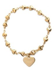 U.S. Polo Assn. Pozłacana bransoletka z zawieszką rozmiar: onesize. Żółte bransoletki damskie U.S. Polo Assn., pozłacane. Za 86.99 zł.