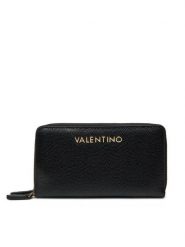 Valentino Portfel Divina VPS1R447G Czarny. Czarne portfele damskie Valentino, bez wzorów, ze skóry. Za 268.99 zł.