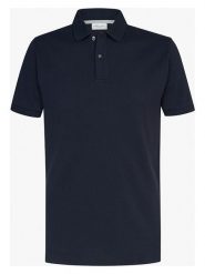 PROFUOMO Koszulka polo w kolorze granatowym rozmiar: M. Niebieskie koszulki polo męskie PROFUOMO, m, bez wzorów, z bawełny, bez ramiączek. Za 165.55 zł.