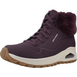 SKECHERS UNO RUGGED FALL AIR Bordeaux. Czerwone obuwie trekkingowe damskie Skechers. Za 375.99 zł.