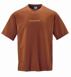 Koszulka boulderingowa Oversized Volumes. Brązowe t-shirty damskie FELSENFEST, s, bez wzorów, z bawełny, bez kołnierzyka. Za 159.99 zł.