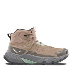 Damskie buty trekkingowe Salewa Pedroc Leather ID Ptx. Brązowe obuwie trekkingowe damskie Salewa. Za 700.50 zł.