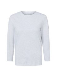 Marie Lund Koszulka Kobiety Bawełna szary, XXL. Szare t-shirty damskie Marie Lund, xxl, bez wzorów, z bawełny, bez kołnierzyka. Za 119.95 zł.