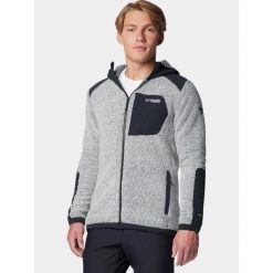 Bluza Polarowa Męska Columbia Arctic Crest Sherpa. Białe bluzy bez kaptura męskie Columbia, l, z polaru. W wyprzedaży za 560.00 zł.
