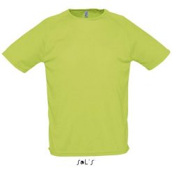 Koszulka Sol's Sporty. Zielone t-shirty sportowe męskie SOL'S, m, bez ramiączek. Za 74.50 zł.