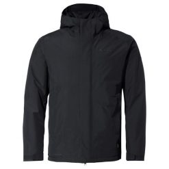 Kurtka turystyczna VAUDE Rosemoor II. Czarne kurtki męskie Vaude, m, bez wzorów, z materiału, sportowe, bez kaptura. Za 850.70 zł.