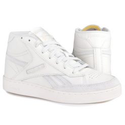 Buty męskie sportowe Reebok CLUB C FORM Hi. Białe buty fitness męskie Reebok, z materiału, bez zapięcia, na fitness i siłownię, Reebok Club. Za 208.00 zł.