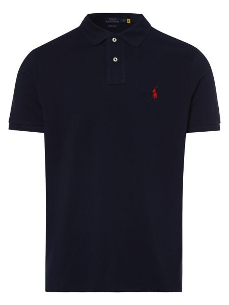 Polo Ralph Lauren koszulka polo Mężczyźni Bawełna niebieski, M. Niebieskie koszulki polo męskie Polo Ralph Lauren, m, bez wzorów, z bawełny, bez ramiączek. Za 649.95 zł.