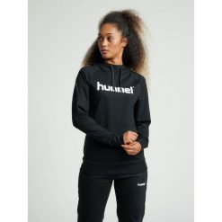 Bluza sportowa z kapturem damska Hummel Go Cotton Logo Hoodie Woman. Białe bluzy sportowe damskie HUMMEL, xl. Za 212.90 zł.