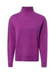 Marie Lund sweter merino Kobiety Wełna lila, L. Swetry klasyczne damskie Marie Lund, l, z wełny, bez kołnierzyka. Za 349.95 zł.