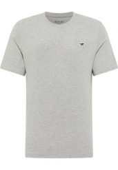 Męski T-Shirt Mustang Style Alex Mid Grey Mélange 1017338 4140. Szare t-shirty męskie Mustang, m, bez wzorów, bez kołnierzyka. Za 69.99 zł.