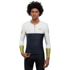 Koszulka rowerowa z krótkim rękawem męska M2 Bavaria. Białe t-shirty sportowe męskie SIROKO, m, bez ramiączek, rowerowe. W wyprzedaży za 212.00 zł.