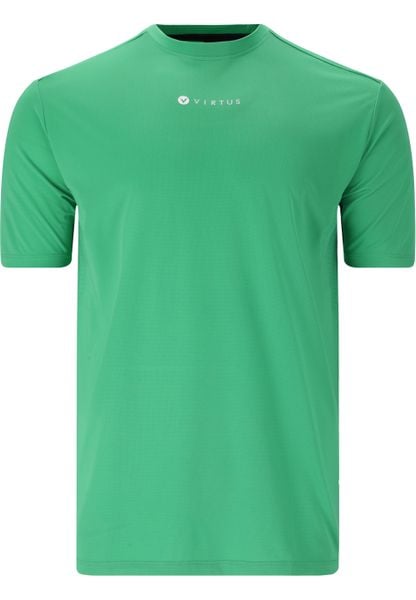 T-shirt Virtus Rey Performance. Zielone t-shirty męskie VIRTUS, l, bez wzorów, z materiału, bez kołnierzyka. Za 194.80 zł.