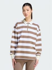 Adidas Bluza Essentials Contemporary French Terry Longsleeve KF6252 Brązowy Regular Fit. Brązowe bluzy bez kaptura damskie Adidas, l, z bawełny. Za 279.99 zł.
