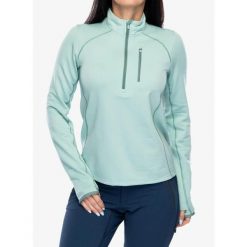 Bluza termoaktywna damska Smartwool Active Fleece 1/2 Zip. Zielone bluzy bez kaptura damskie Smartwool, l. Za 496.99 zł.