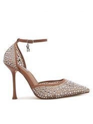 Steve Madden Szpilki Sparx-MS 11005255 Brązowy. Brązowe szpilki Steve Madden, bez wzorów, z materiału, bez obcasa. Za 639.99 zł.