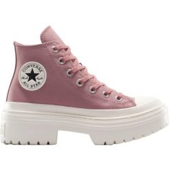 Buty sportowe Converse Chuck Taylor All Star Lugged Heel Platform. Fioletowe buty sportowe na co dzień damskie Converse, bez wzorów. Za 490.00 zł.