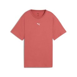 Damska koszulka na co dzień Puma ESS. Czerwone bluzki damskie Puma, xl, bez wzorów, z bawełny, bez kołnierzyka. Za 69.00 zł.