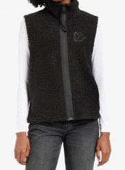 Kamizelka damska Didriksons Kiana Vest. Czarne kamizelki damskie Didriksons, l, z polaru. Za 243.50 zł.