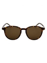 HUGO Męskie okulary przeciwsłoneczne w kolorze brązowo-jasnobrązowym rozmiar: 51. Brązowe okulary przeciwsłoneczne męskie Hugo, z tworzywa sztucznego. Za 208.99 zł.