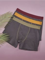 Bokserki 3 pack - wielobarwny. Bokserki męskie Sinsay, bez wzorów. Za 29.99 zł.