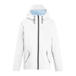 Damska Kurtka Bayletta Grid Distress Waterproof Jacket. Białe kurtki damskie Regatta, bez wzorów, bez kaptura. Za 268.99 zł.