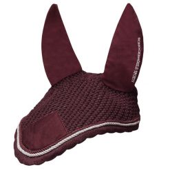 Czapka przeciw owadom dla konia Schockemöehle Neo Star Fly Veil. Brązowe czapki męskie SCHOCKEMÖHLE, bez wzorów, retro. Za 180.50 zł.