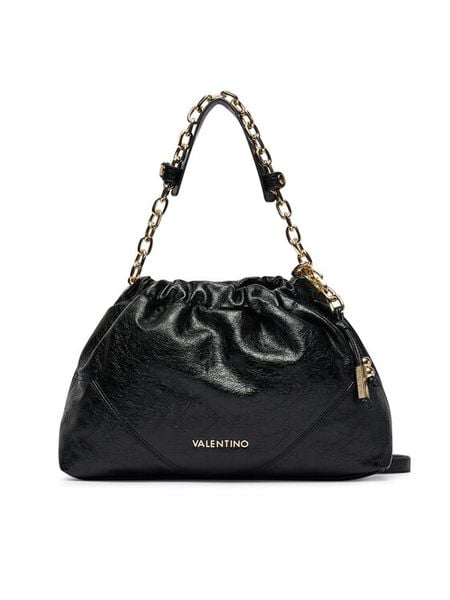 Valentino Torebka Lumira VBSA6F07 Czarny. Czarne torebki klasyczne damskie Valentino, bez wzorów, ze skóry, bez dodatków. Za 611.99 zł.