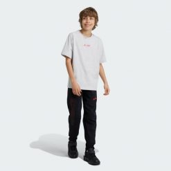 Spodnie Star Wars adidas Z.N.E. Czarne spodnie dresowe damskie Adidas, bez wzorów. Za 329.00 zł.