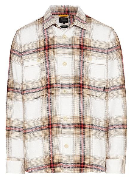 Camel Active Koszula - Relaxed fit - w kolorze czerwono-beżowym rozmiar: M. Brązowe koszule męskie Camel Active, m, bez wzorów, z bawełny, bez kołnierzyka, bez ramiączek. Za 173.99 zł.