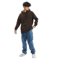 Bluza z kapturem Urban Classics Basic. Brązowe bluzy z kapturem męskie Urban Classics, m. Za 198.50 zł.