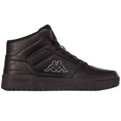 Buty Kappa Coda Mid Oc. Czarne buty sportowe na co dzień męskie Kappa, bez zapięcia. Za 169.00 zł.