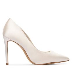 Szpilki Aldo. Białe szpilki Aldo, bez wzorów, bez obcasa. Za 379.99 zł.