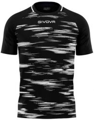 Givova Pixel czarno-biała koszulka sportowa 2XL. Białe bluzki sportowe damskie 318, m, z dzianiny, bez ramiączek, na fitness i siłownię. Za 122.99 zł.