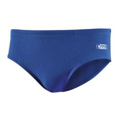 Męskie kąpielówki BECO Competition - niebieskie. Niebieskie kąpielówki męskie 47 Brand, m, bez wzorów, z poliesteru, na fitness i siłownię. Za 219.99 zł.