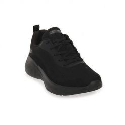Buty do chodzenia damskie Skechers Bobs Infinity. Czarne buty sportowe na co dzień damskie Skechers, bez wzorów, z dzianiny, trekkingowe. Za 265.00 zł.