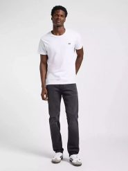 Wrangler Dżinsy - Slim fit - w kolorze antracytowym rozmiar: W34/L32. Czarne jeansy męskie Wrangler. Za 189.95 zł.