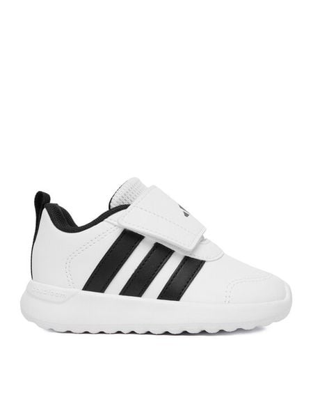 Adidas Sneakersy C-VL MOVE I KI8129 Biały. Białe buty sportowe dziewczęce Adidas, bez wzorów, ze skóry, bez zapięcia. Za 119.99 zł.