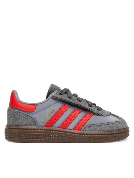 Adidas Sneakersy Handball Spezial JQ0739 Szary. Szare buty sportowe chłopięce Adidas, ze skóry, bez zapięcia. Za 169.99 zł.