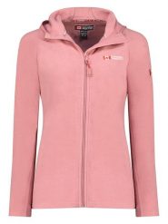 Canadian Peak Kurtka polarowa "Tugoodeak" w kolorze jasnoróżowym rozmiar: L. Różowe kurtki damskie Canadian Peak, l, bez wzorów, z polaru, bez kaptura. Za 69.91 zł.