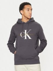 Calvin Klein Jeans Bluza J30J320805 Szary Regular Fit. Szare bluzy bez kaptura męskie Calvin Klein Jeans, m, z bawełny. Za 249.99 zł.