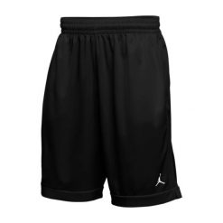 Spodenki koszykarskie Air Jordan Basketball Practice Shorts Black AR4315-010. Czarne szorty męskie Jordan, bez wzorów, sportowe. Za 178.25 zł.