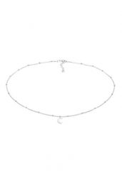 Elli Damski choker kulka półksiężyc astro ze srebra próby 925 Naszyjniki 1 ct. Szare naszyjniki damskie Elli, srebrne. Za 203.99 zł.