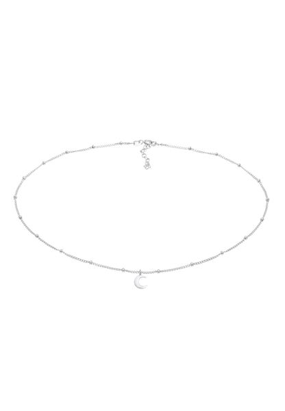 Elli Damski choker kulka półksiężyc astro ze srebra próby 925 Naszyjniki 1 ct. Szare naszyjniki damskie Elli, srebrne. Za 203.99 zł.
