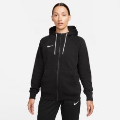 Bluza sportowa damska Nike Wmns Park 20. Białe bluzy sportowe damskie Nike, s, bez wzorów, z bawełny, bez ramiączek, długie, z kapturem. Za 399.99 zł.