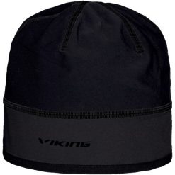 Czapka do biegania dla dorosłych Viking Palmer GORE-TEX Infinium z Windstopper. Czarne czapki zimowe damskie VIKING, z gore-texu. Za 89.90 zł.