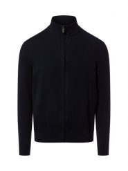 Nils Sundström Męski kardigan Mężczyźni Bawełna niebieski jednolity, L. Niebieskie kardigany męskie Nils Sundström, l, bez wzorów, z bawełny, bez kołnierzyka. Za 249.95 zł.