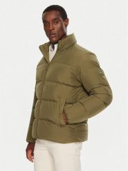 Tommy Hilfiger Kurtka puchowa MW0MW36666 Khaki Regular Fit. Brązowe kurtki męskie Tommy Hilfiger, m, bez wzorów, z puchu, bez kaptura. Za 879.99 zł.